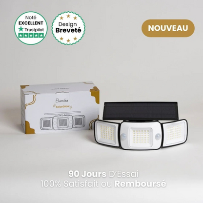 SolarGlow™ | Éclairage Extérieur à Détection de Mouvement