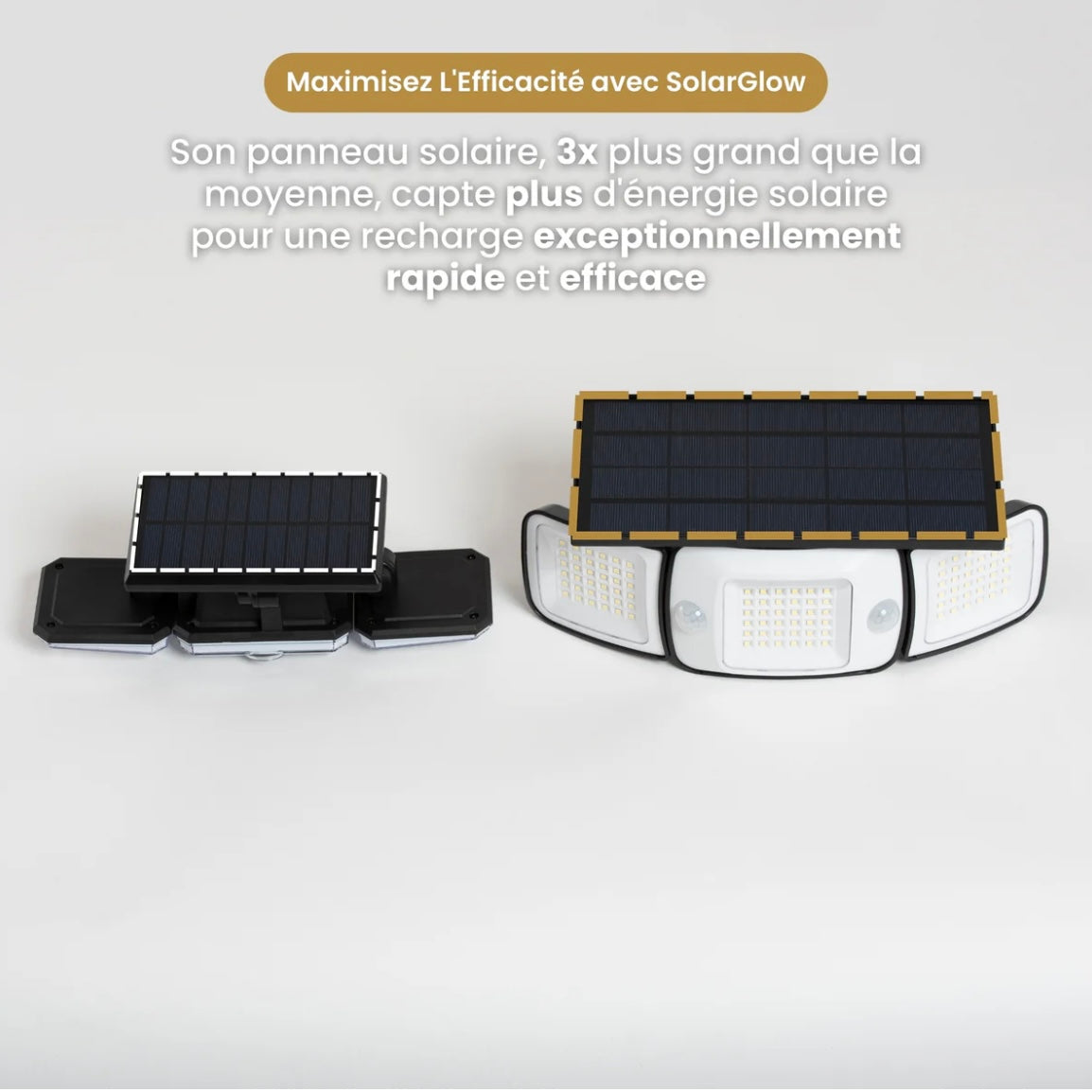 SolarGlow™ | Éclairage Extérieur à Détection de Mouvement